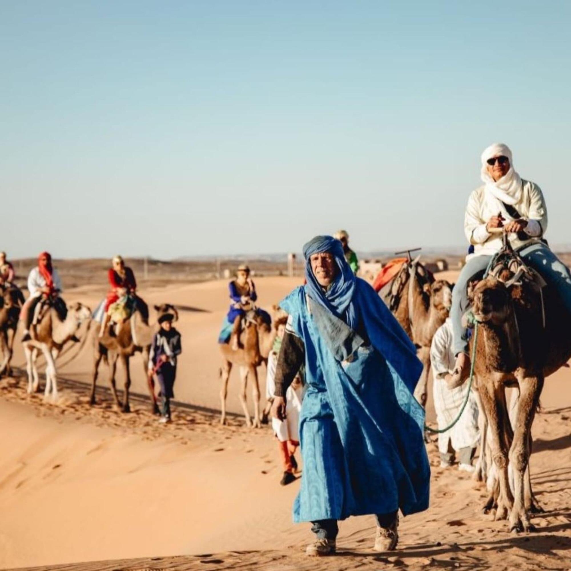 ホテル Unique Sahara Camp メルズーガ エクステリア 写真