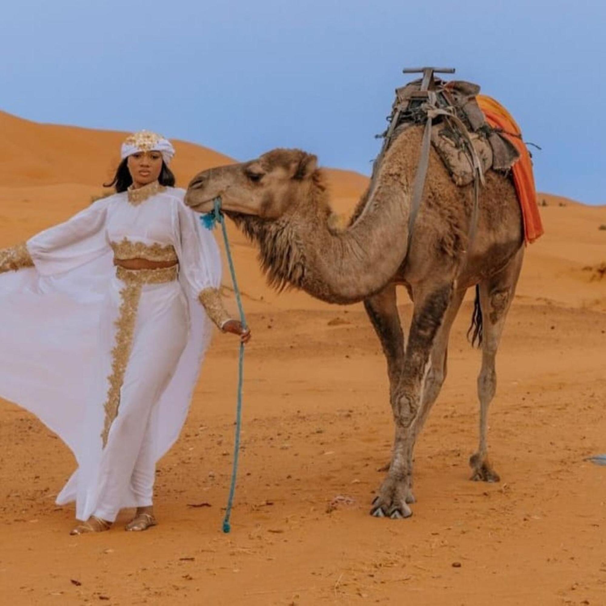 ホテル Unique Sahara Camp メルズーガ エクステリア 写真