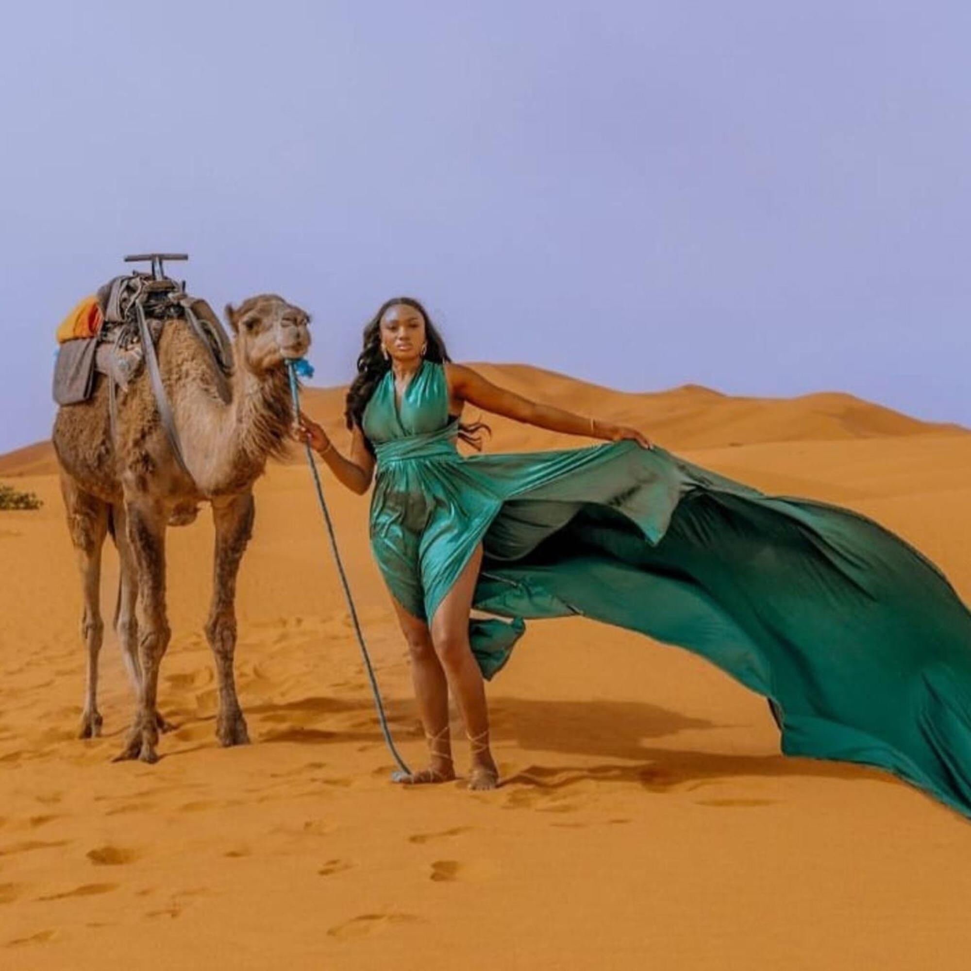 ホテル Unique Sahara Camp メルズーガ エクステリア 写真
